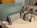 Assorted hand bags
