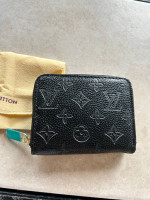 Louis Vuitton black monogram coin purse