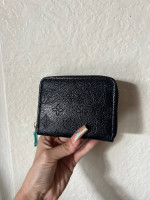 Louis Vuitton black monogram coin purse