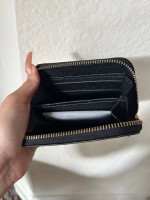 Louis Vuitton black monogram coin purse