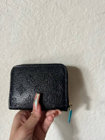 Louis Vuitton black monogram coin purse