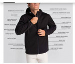 Western rise meta-shell jacket