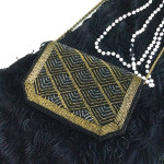 Flapper costume set: Express dress size 2 NWT + accessories