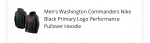 Men’s New Washington Commanders Clothing & Accessories