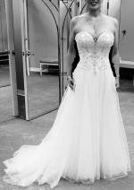 Wedding dress & flower girl dresses