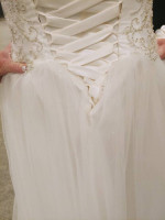 Wedding dress & flower girl dresses