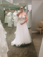 Wedding dress & flower girl dresses
