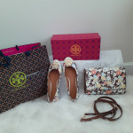 Tory Burch Bag and Shoes (Ballet Flat) / Matching Bag and Shoes