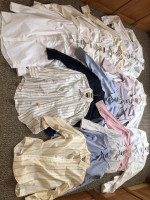 LARGE LOT OF MENS BUTTON DOWN OXFORD SHIRTS(19 TOTAL)