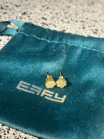 Effy Gold Diamond Earrings