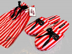 2 PAIRS - SEXY VICTORIA'S SECRET BEDROOM SLIPPERS - SIZE SMALL 5-6
