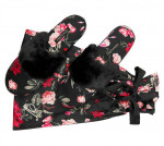 2 PAIRS - SEXY VICTORIA'S SECRET BEDROOM SLIPPERS - SIZE SMALL 5-6