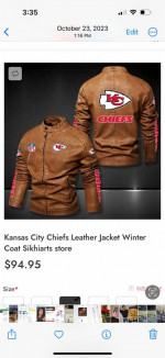 Brand new Chiefs Jacket for sale