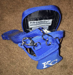 KANSAS CITY ROYALS MINI PURSE / CELL PHONE CASES's (x4) & KEYCHAIN