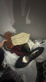 HUGE DEAL shoes/glassware/coats/clothing misc/jewelry