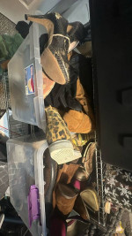 HUGE DEAL shoes/glassware/coats/clothing misc/jewelry