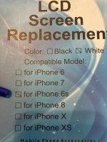 LCD screen iphone 6s 8 plus
