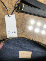 CLARE V handbag/fannypack