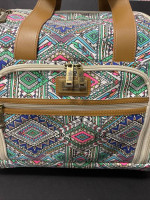 Nicole Miller New York bohemian carry on wheeled luggage