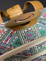 Nicole Miller New York bohemian carry on wheeled luggage