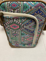 Nicole Miller New York bohemian carry on wheeled luggage