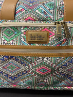 Nicole Miller New York bohemian carry on wheeled luggage