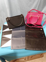 Purse~MICHE~4 in 1 Reversible Panels~NEVERUSED!+1MoreRedPurse~NEW!