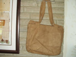 Faux Suede purse/bag