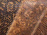 SALE $ 41. rare vTg EXOTIC skin shoulder Handbag • VARON