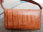 Genuine Alligator-Crocodile Ladies Purse Handbag Bag