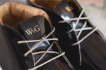 WvG's handmade Italian leather chukka boot sneakers size 10