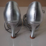 New Elegant Silver Bloch Valeria Latin Dance Shoes Size 6