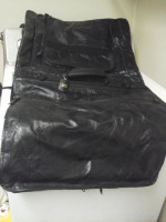 Leather travel carry bag