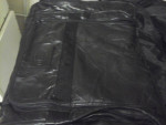Leather travel carry bag
