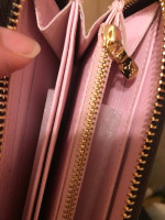 -*-**Louis Vuitton Damier ebene zippy wallet-*-*