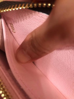 -*-**Louis Vuitton Damier ebene zippy wallet-*-*
