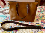 Asheville Women Owned In Blue Company  Leather Purse
