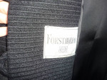 Women's Size Petite Small Forstmann Wool Winter Coat w/ Beaver Trim