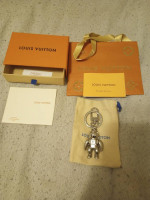 Lowered..Louis Vuitton key chain ..zipper pull