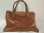 Vtg. Cole Haan Leather Brown Satchel Classic Handbag Crossbody