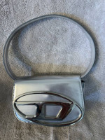 Diesel 1DR silver bag