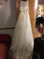 wedding dress size 12