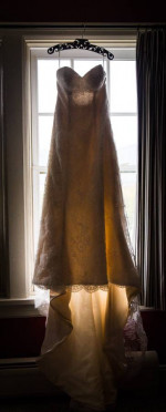 Stunning Stella York Lace Wedding Gown