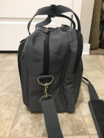 Ricardo Beverly Hills Grey Travel Shoulder Laptop Carry On Bag