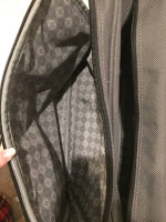 Ricardo Beverly Hills Grey Travel Shoulder Laptop Carry On Bag
