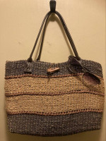 Vintage Sisal Sea Grass Tote Bag
