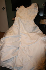 David's Bridal Used Wedding Dress- Size 12