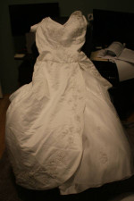 David's Bridal Used Wedding Dress- Size 12