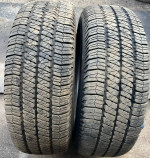 (2) Goodyear 255/75/17