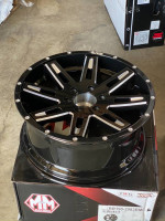 NEW WHEELS AND TIRES